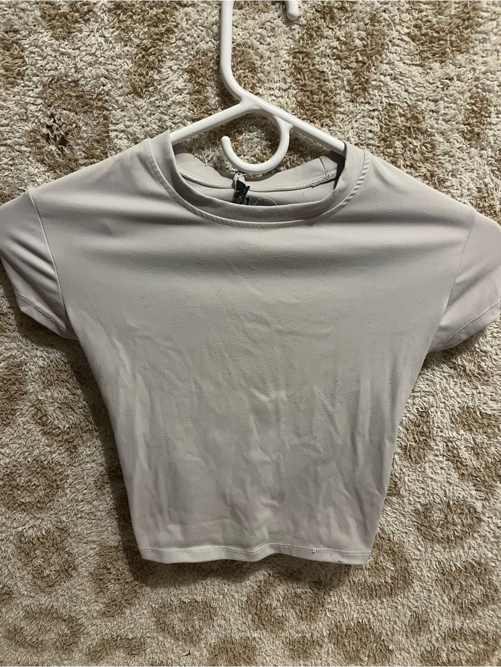 Women’s Short Sleeve Crewneck Top - White